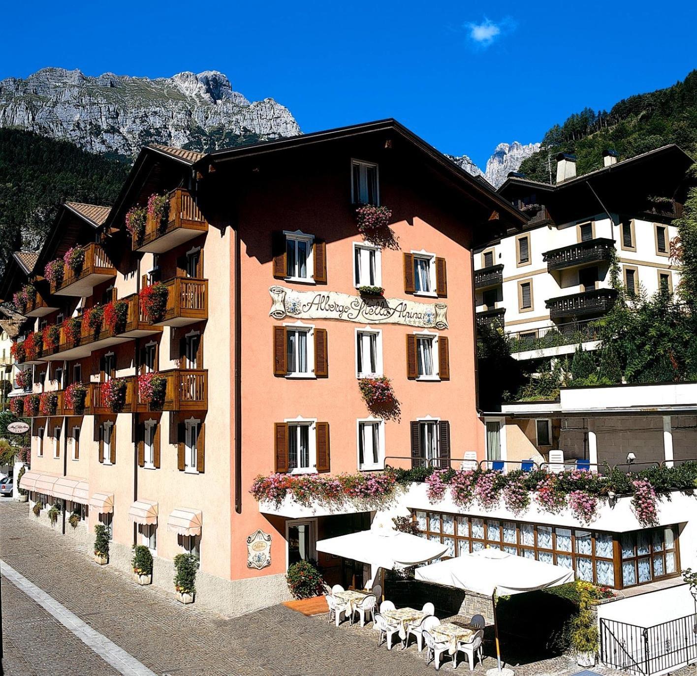 Albergo Stella Alpina 몰베노 외부 사진