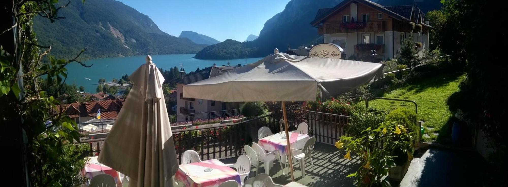 Albergo Stella Alpina 몰베노 외부 사진